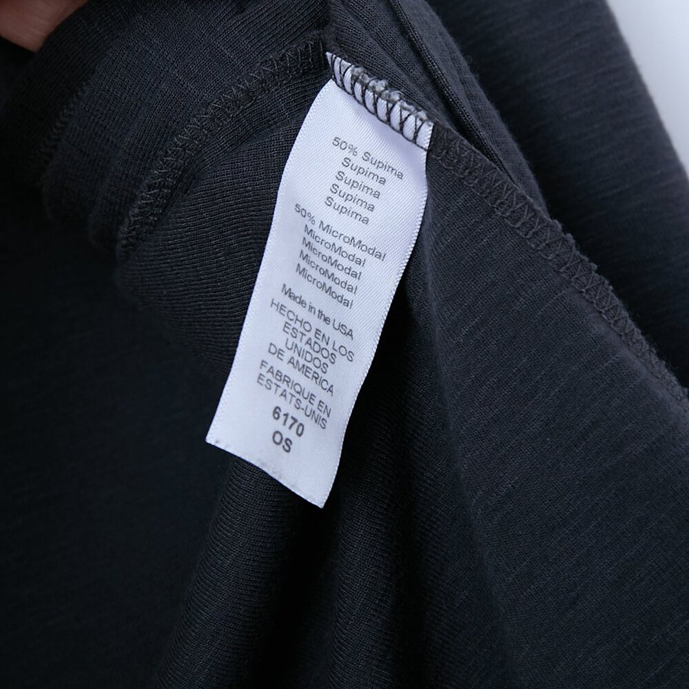 Michael Stars 3/4 Sleeve Lightweight Open Cardigan Effortless Chic Gray OS - Picture 4 of 7
